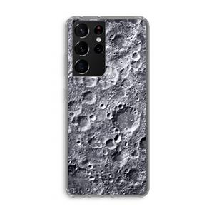 CaseCompany Maanlandschap: Samsung Galaxy S21 Ultra Transparant Hoesje