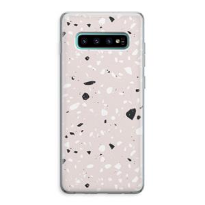 CaseCompany Terrazzo N°20: Samsung Galaxy S10 Plus Transparant Hoesje