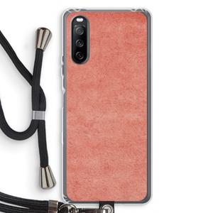 CaseCompany Marrakech Walls: Sony Sony Xperia 10 III Transparant Hoesje met koord