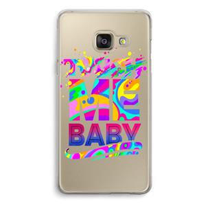 CaseCompany Touch Me: Samsung A3 (2017) Transparant Hoesje