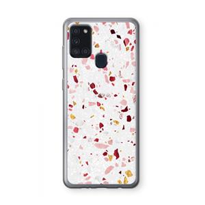 CaseCompany Terrazzo N°9: Samsung Galaxy A21s Transparant Hoesje