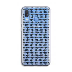 CaseCompany Crazy shapes: Samsung Galaxy A40 Transparant Hoesje