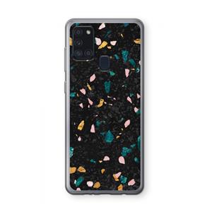 CaseCompany Terrazzo N°10: Samsung Galaxy A21s Transparant Hoesje