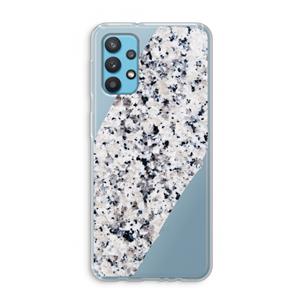 CaseCompany Gespikkelde marmer: Samsung Galaxy A32 4G Transparant Hoesje