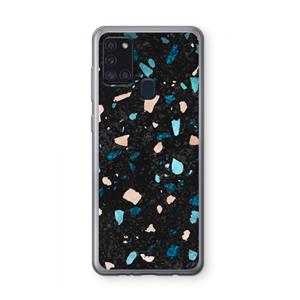 CaseCompany Terrazzo N°11: Samsung Galaxy A21s Transparant Hoesje