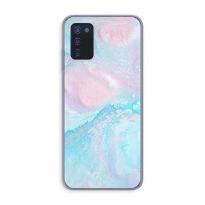 CaseCompany Fantasie pastel: Samsung Galaxy A03s Transparant Hoesje