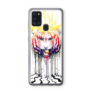CaseCompany Fading: Samsung Galaxy A21s Transparant Hoesje