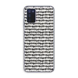 CaseCompany Crazy shapes: Samsung Galaxy A03s Transparant Hoesje