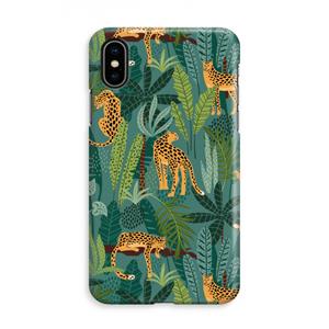 CaseCompany Luipaard 2: iPhone Xs Volledig Geprint Hoesje