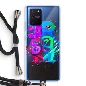 CaseCompany Dream: Samsung Galaxy Note 10 Lite Transparant Hoesje met koord
