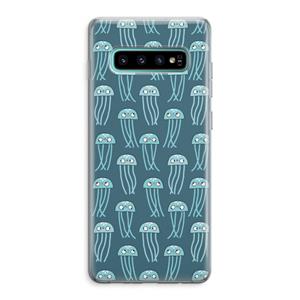 CaseCompany Kwallie: Samsung Galaxy S10 Plus Transparant Hoesje