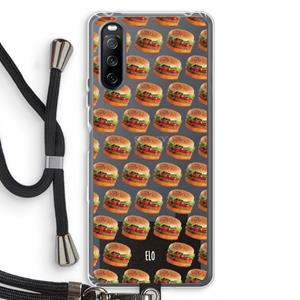 CaseCompany Giants: Sony Sony Xperia 10 III Transparant Hoesje met koord