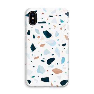 CaseCompany Terrazzo N°13: iPhone Xs Volledig Geprint Hoesje