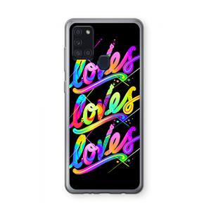 CaseCompany Loves: Samsung Galaxy A21s Transparant Hoesje