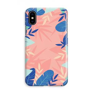 CaseCompany Tropisch: iPhone Xs Volledig Geprint Hoesje