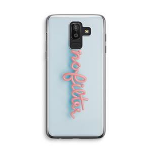 CaseCompany nofilter: Samsung Galaxy J8 (2018) Transparant Hoesje
