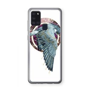 CaseCompany Golden Falcon: Samsung Galaxy A21s Transparant Hoesje