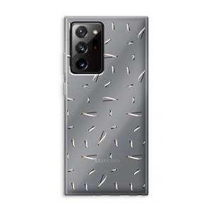 CaseCompany Hipster stripes: Samsung Galaxy Note 20 Ultra / Note 20 Ultra 5G Transparant Hoesje
