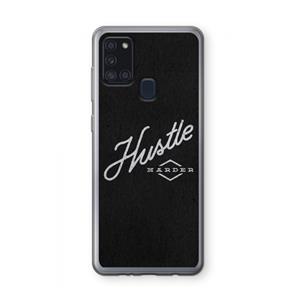CaseCompany Hustle: Samsung Galaxy A21s Transparant Hoesje