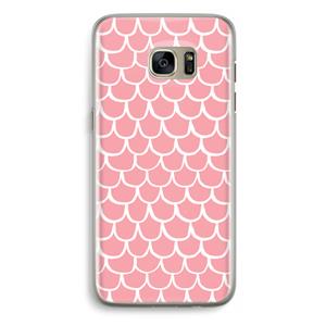 CaseCompany Dakpannetjes: Samsung Galaxy S7 Edge Transparant Hoesje