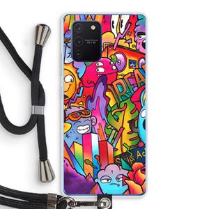 CaseCompany Dreams: Samsung Galaxy Note 10 Lite Transparant Hoesje met koord