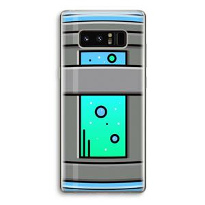 CaseCompany Chug Bottle: Samsung Galaxy Note 8 Transparant Hoesje