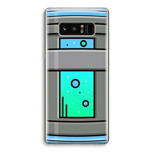 CaseCompany Chug Bottle: Samsung Galaxy Note 8 Transparant Hoesje