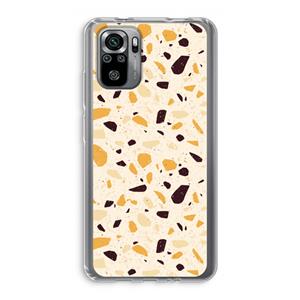 CaseCompany Terrazzo N°13: Xiaomi Redmi Note 10S Transparant Hoesje