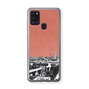 CaseCompany Marrakech Skyline : Samsung Galaxy A21s Transparant Hoesje