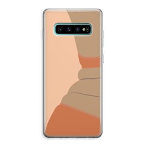 CaseCompany Bikini: Samsung Galaxy S10 Plus Transparant Hoesje