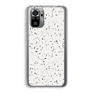 CaseCompany Terrazzo N°14: Xiaomi Redmi Note 10S Transparant Hoesje