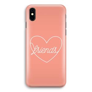 CaseCompany Friends heart: iPhone Xs Volledig Geprint Hoesje