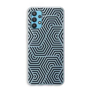 CaseCompany Magic pattern: Samsung Galaxy A32 4G Transparant Hoesje