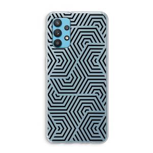 CaseCompany Magic pattern: Samsung Galaxy A32 4G Transparant Hoesje