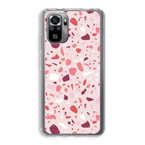 CaseCompany Terrazzo N°15: Xiaomi Redmi Note 10S Transparant Hoesje