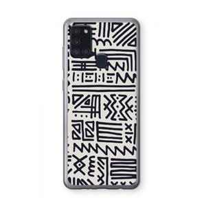 CaseCompany Marrakech print: Samsung Galaxy A21s Transparant Hoesje