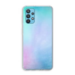 CaseCompany mist pastel: Samsung Galaxy A32 4G Transparant Hoesje