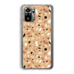 CaseCompany Terrazzo N°17: Xiaomi Redmi Note 10S Transparant Hoesje