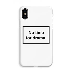 CaseCompany No drama: iPhone Xs Volledig Geprint Hoesje