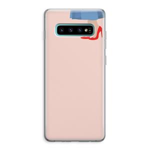 CaseCompany High heels: Samsung Galaxy S10 Plus Transparant Hoesje