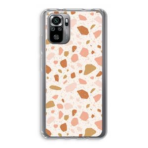 CaseCompany Terrazzo N°18: Xiaomi Redmi Note 10S Transparant Hoesje