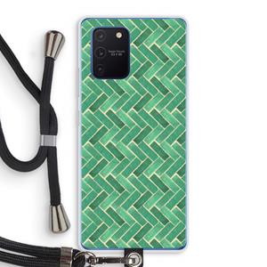 CaseCompany Moroccan tiles 2: Samsung Galaxy Note 10 Lite Transparant Hoesje met koord
