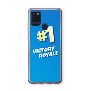 CaseCompany Victory Royale: Samsung Galaxy A21s Transparant Hoesje