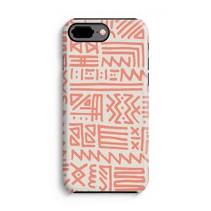 CaseCompany Marrakech Pink: iPhone 7 Plus Tough Case