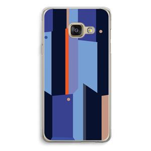 CaseCompany Gestalte 3: Samsung A3 (2017) Transparant Hoesje
