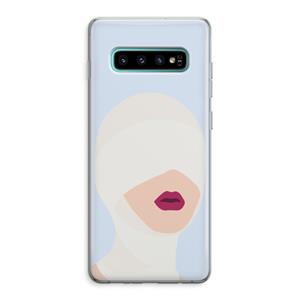 CaseCompany Incognito: Samsung Galaxy S10 Plus Transparant Hoesje