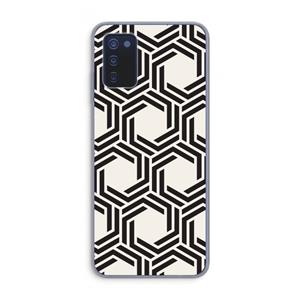 CaseCompany Geometrisch patroon: Samsung Galaxy A03s Transparant Hoesje