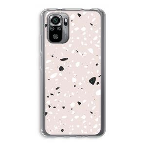 CaseCompany Terrazzo N°20: Xiaomi Redmi Note 10S Transparant Hoesje