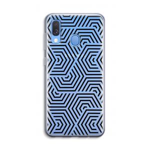 CaseCompany Magic pattern: Samsung Galaxy A40 Transparant Hoesje