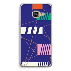 CaseCompany Gestalte 5: Samsung A3 (2017) Transparant Hoesje